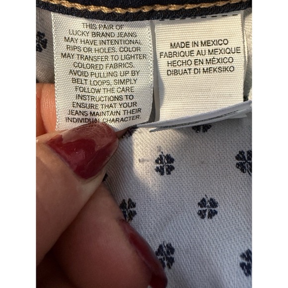 Lucky Jeans Womens Size 10/30 Legend 90s Loose Low Rise Lolita Skinny ORTA - Picture 7 of 11